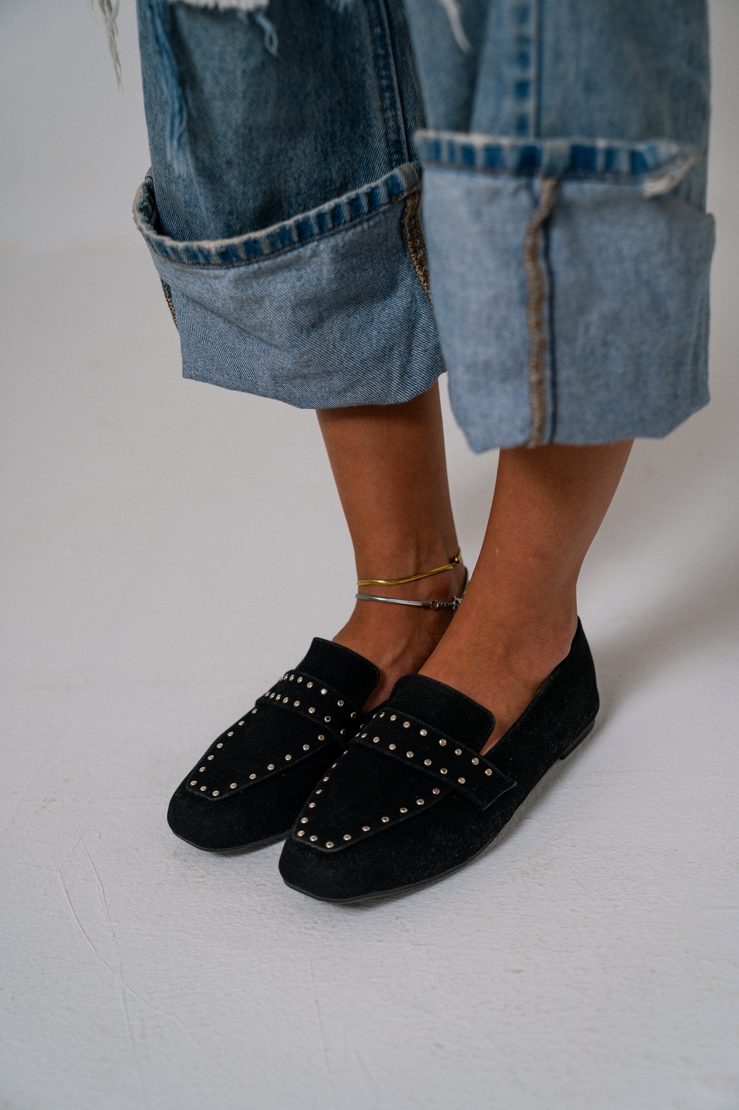 Cleo Loafers in Black