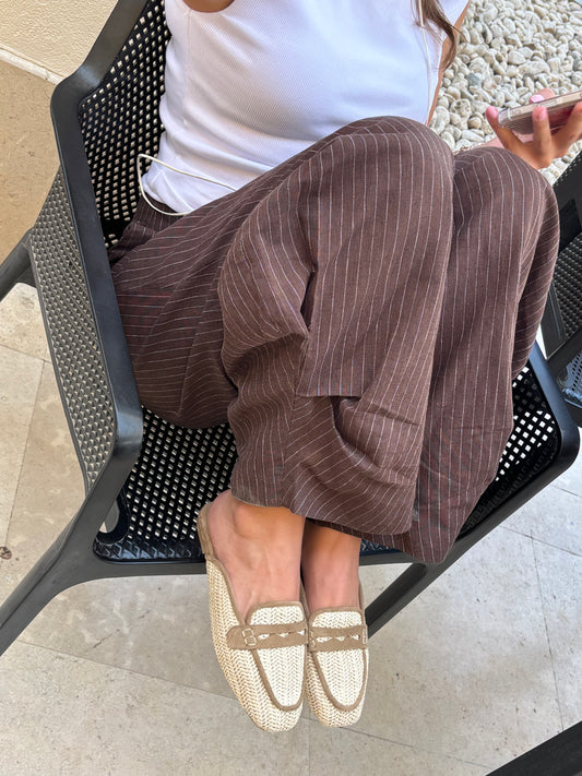 Aria Mules / Ivory