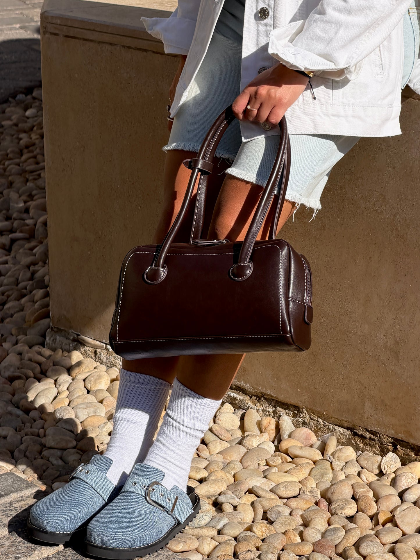 Grayce Bag in Chocolate Brown