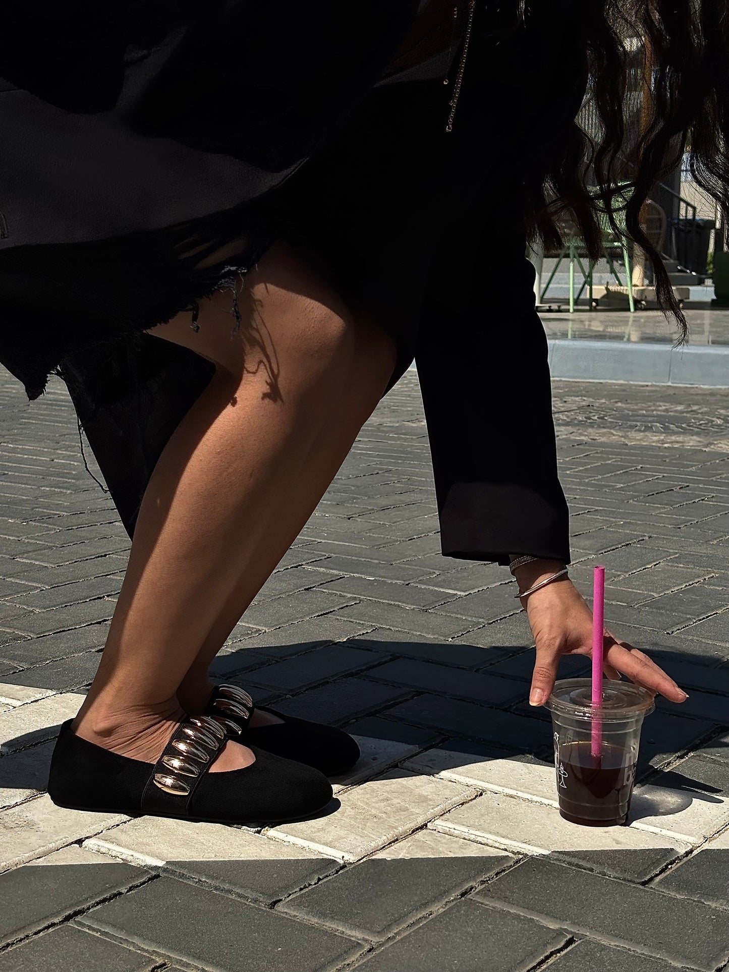 Dune Ballerina in Black