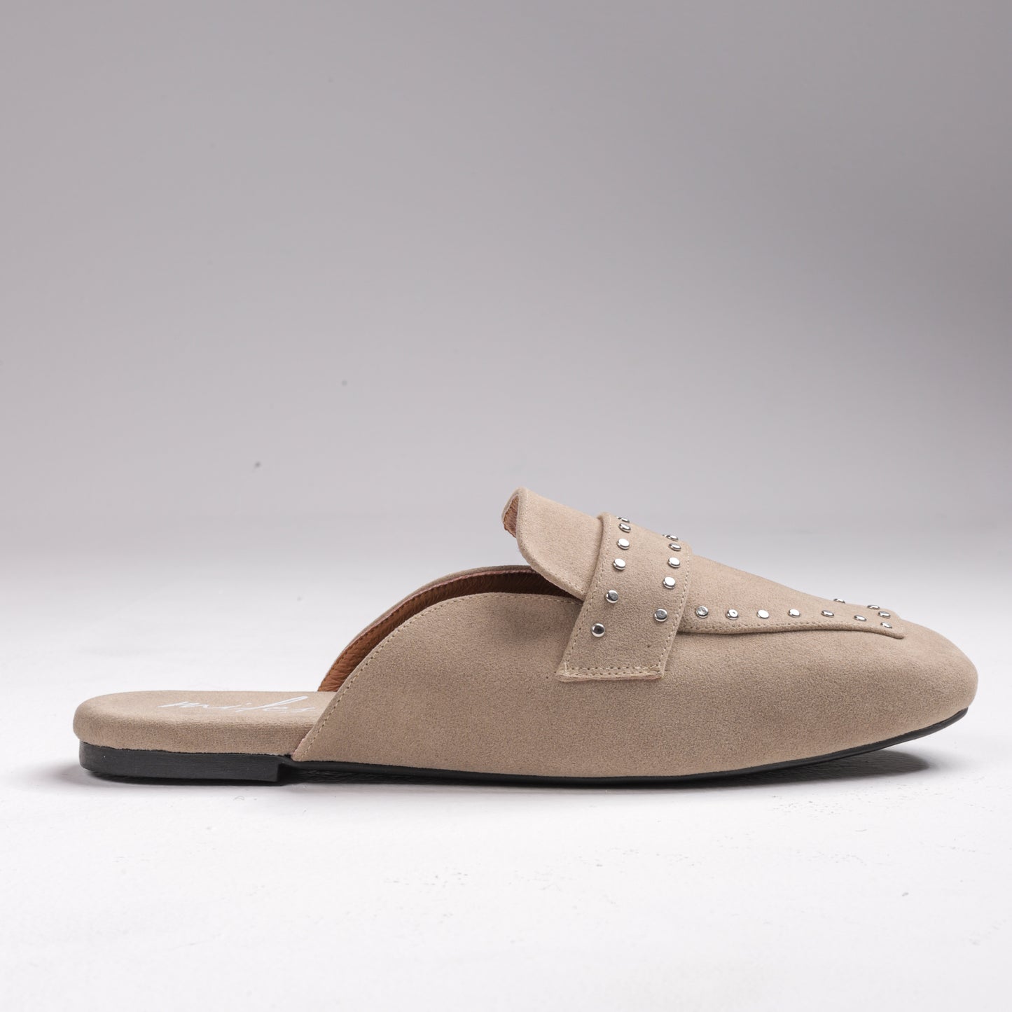 Cleo Mules Beige