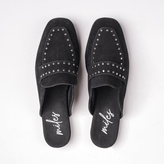 Cleo Mules Black