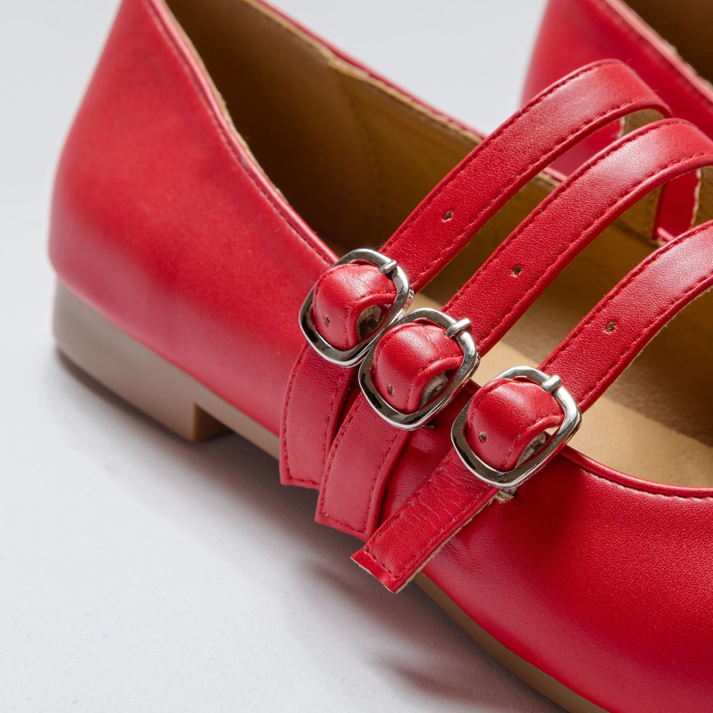 Trio Ballerinas Red