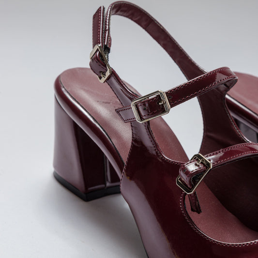 Emelia Pumps Burgundy