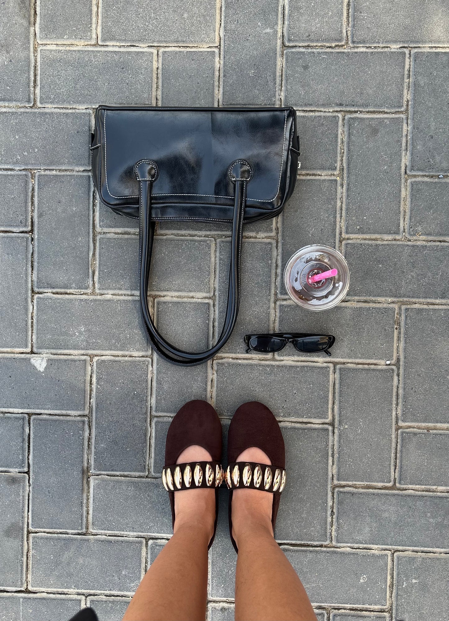 Duna Ballerina in Brown