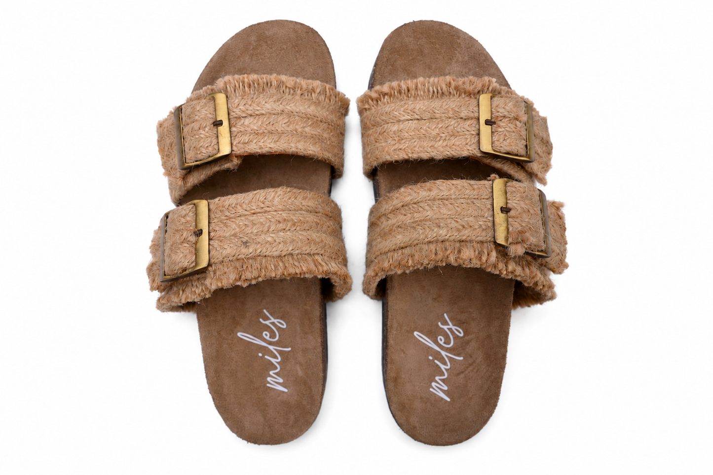 Braided double buckle / Sand