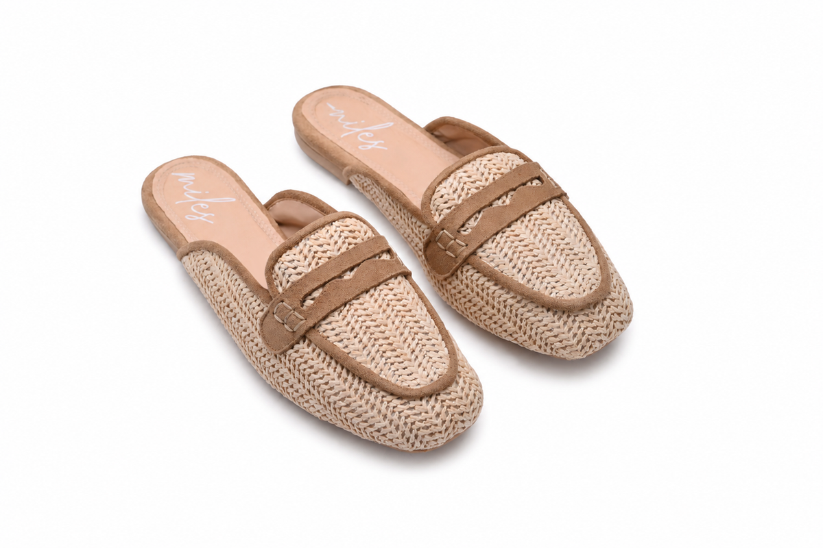 Aria Mules / Ivory