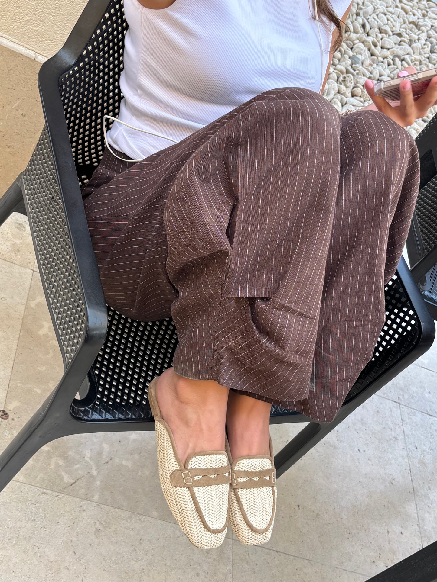 Aria Mules / Ivory
