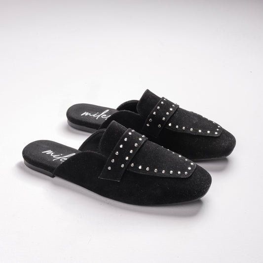 Cleo Mules Black