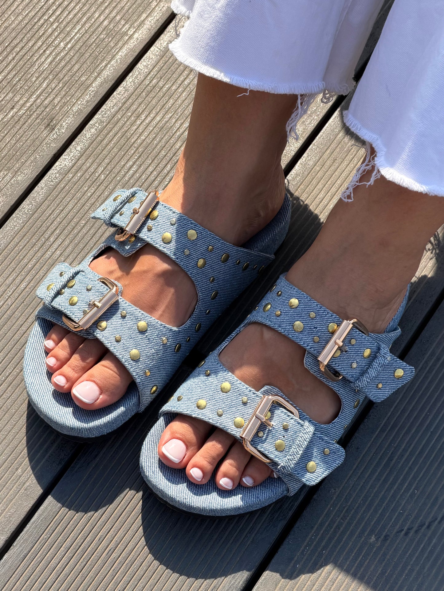 Goldie Sandals / Denim