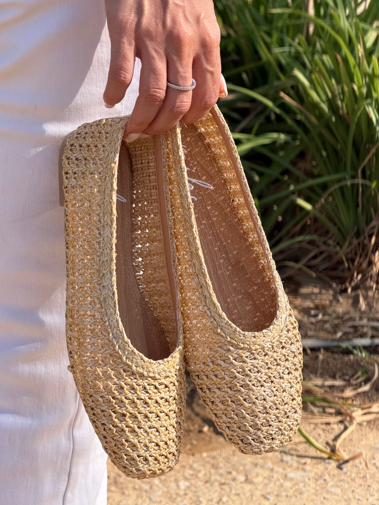 Solana Mesh Ballerinas / Sand